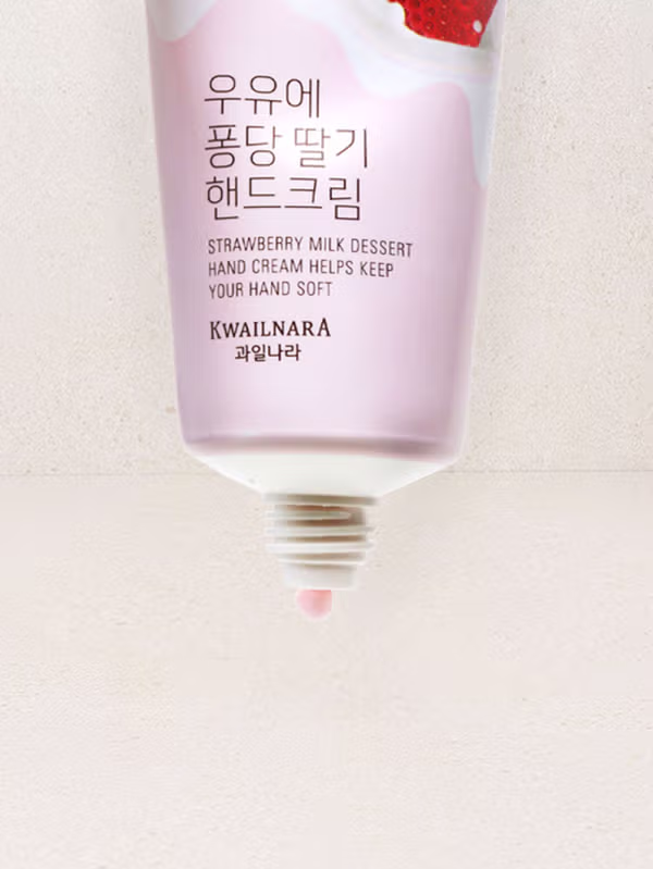 Crema de manos leche de fresa 60 g imagen 2