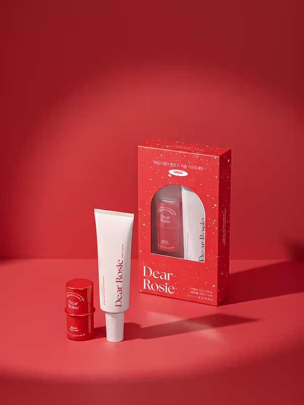 Set regalo perfume Dear Rosy (perfume sólido + crema perfume) imagen 2